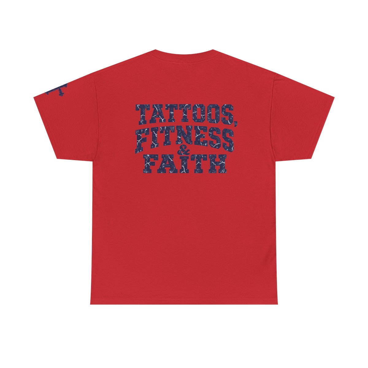 Tattoos Fitness & Faith T-Shirt image 6