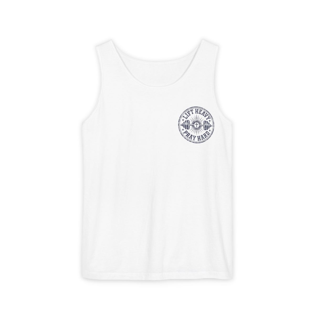 Tattoos Fitness & Faith Tank Top Cross Graphic Tank image 1